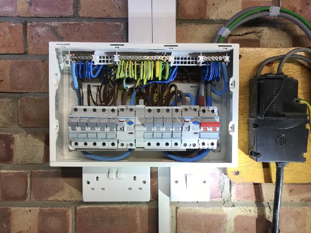 Fuse box upgraded